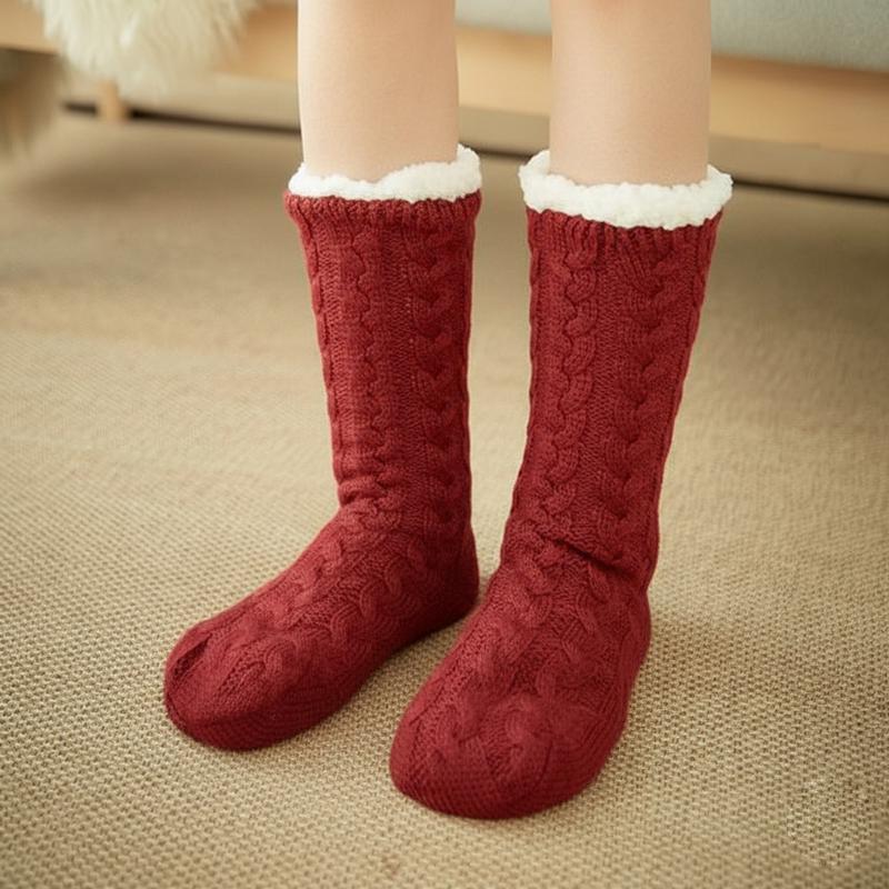 Chaussette Pantoufle Marina™ Antidérapante (Collection d'Hiver)