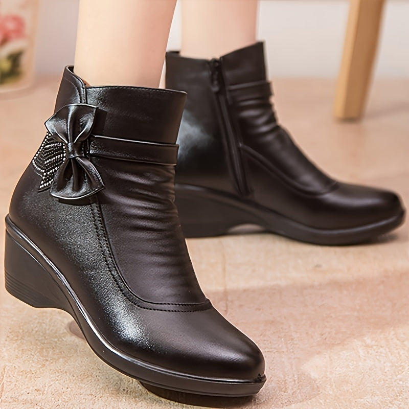 Bottes Alessia polaire avec Zip enfilement facilité (Nouvelle Collection)