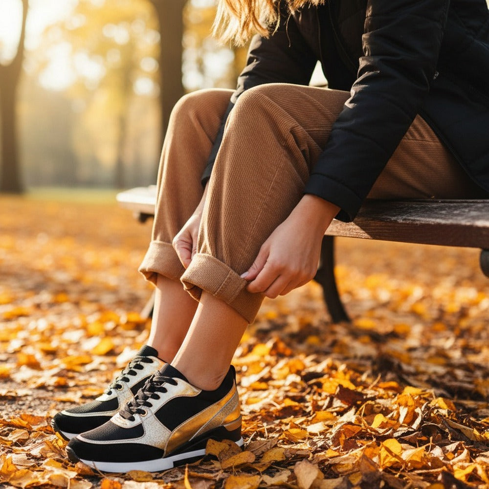 Baskets Femme Eva Glow (Nouvelle Collection De saison)